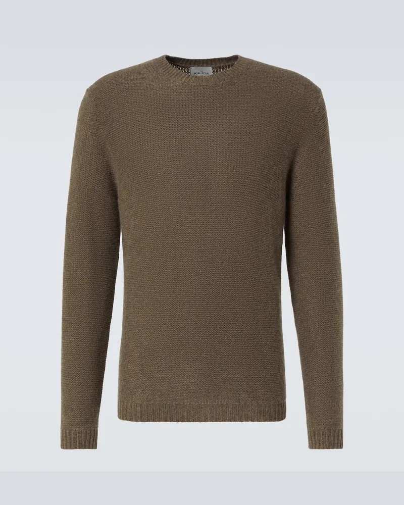 Le Kasha 1918 Pullover Gstaad aus Kaschmir Grün