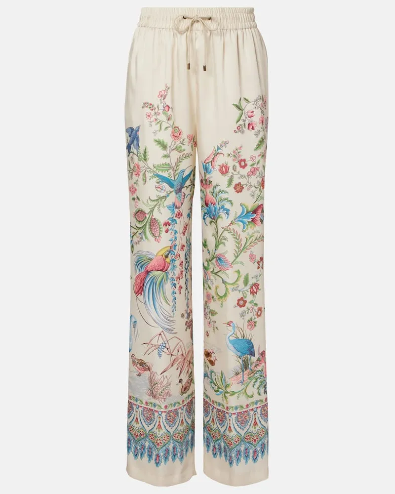 Etro Weite Hose Weiß