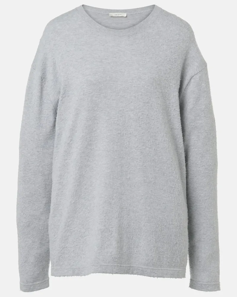 The Row Oversize-Sweatshirt Kabira aus Baumwolle Grau