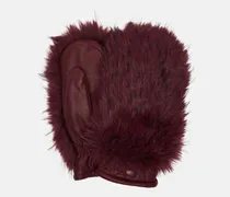 Fäustlinge Hill aus Leder