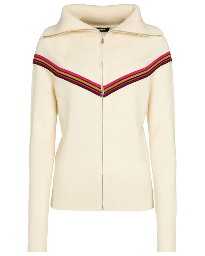 Isabel Marant Jacke Felder aus Strick Multicolor