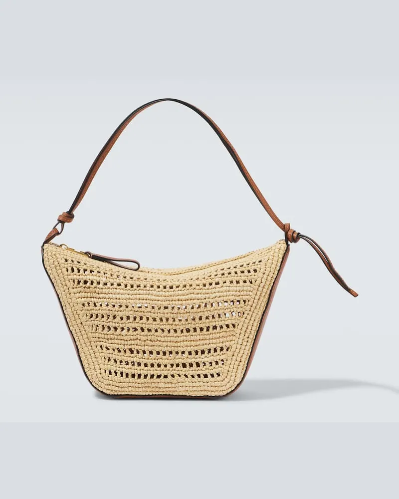 Loewe Paula's Ibiza Tote Bag Hammock Mini Beige