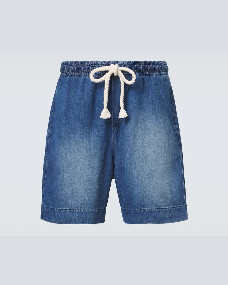 COMMAS Jeansshorts Blau