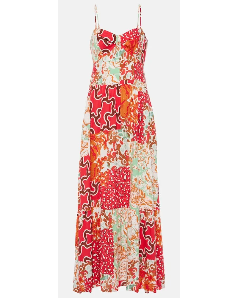 Diane von Furstenberg Bedrucktes Maxikleid Etta Multicolor