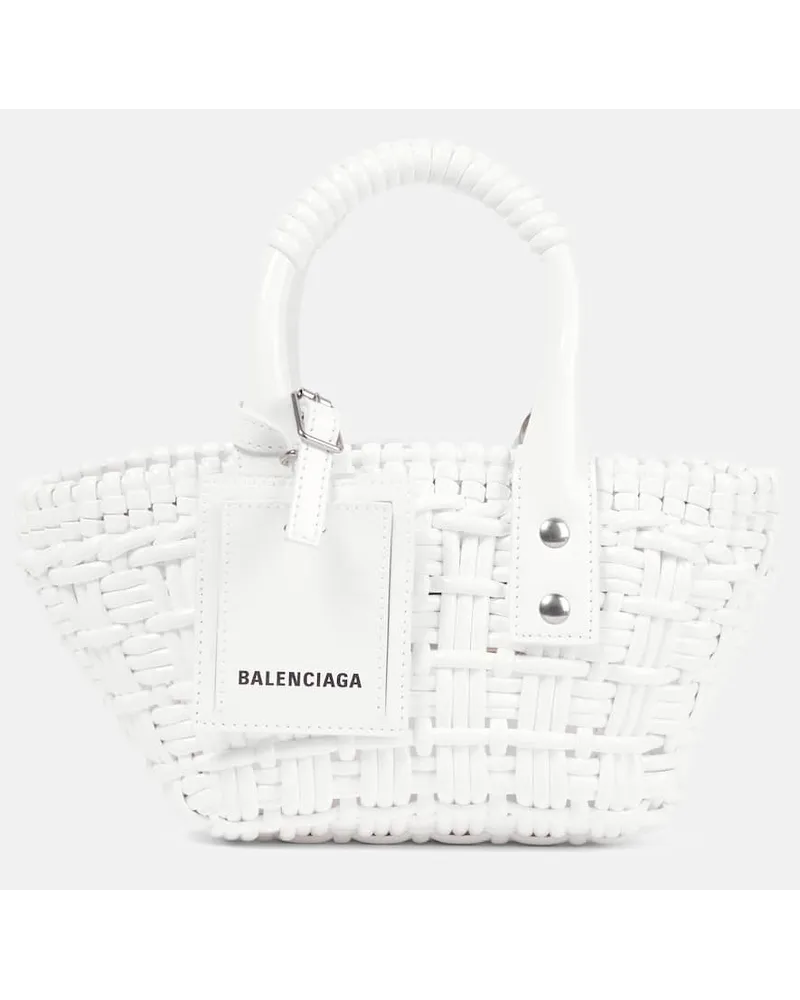 Balenciaga Tote Bistro XXS Weiss