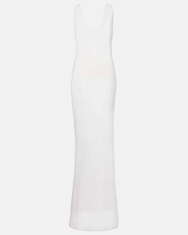BANANHOT Maxikleid Weiß