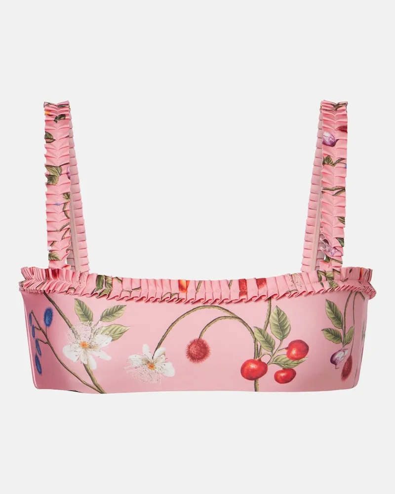 AGUA BENDITA Bikini-Oberteil Olmo Rosa