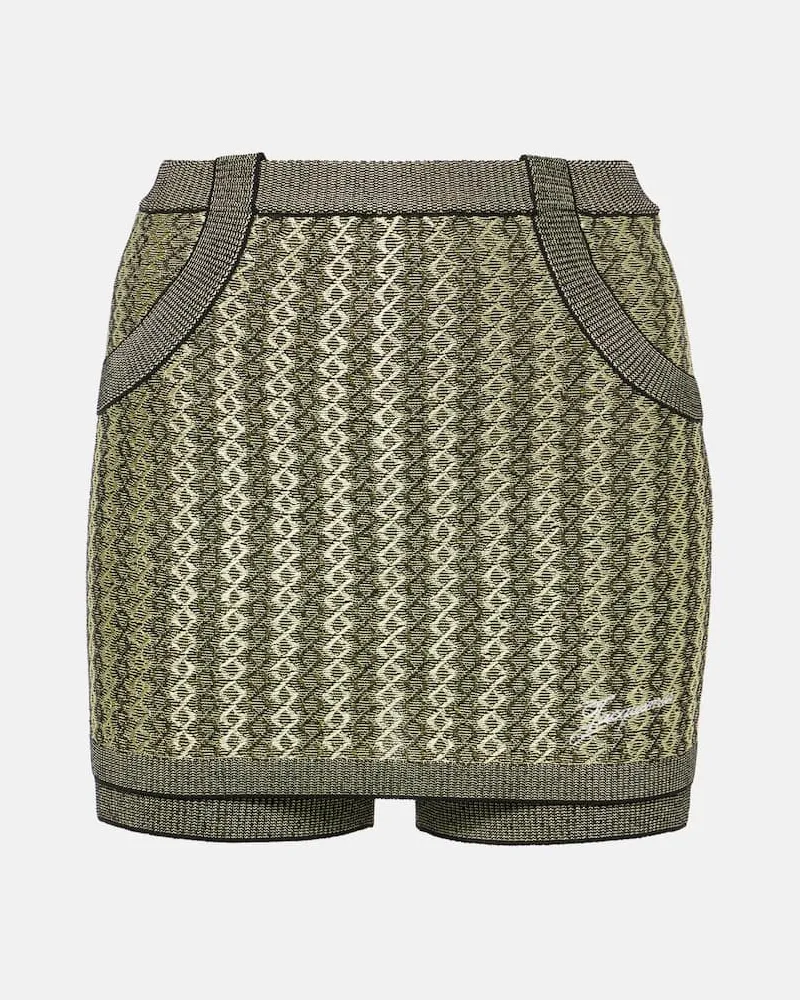 Jacquemus Skort Marino aus Strick Multicolor