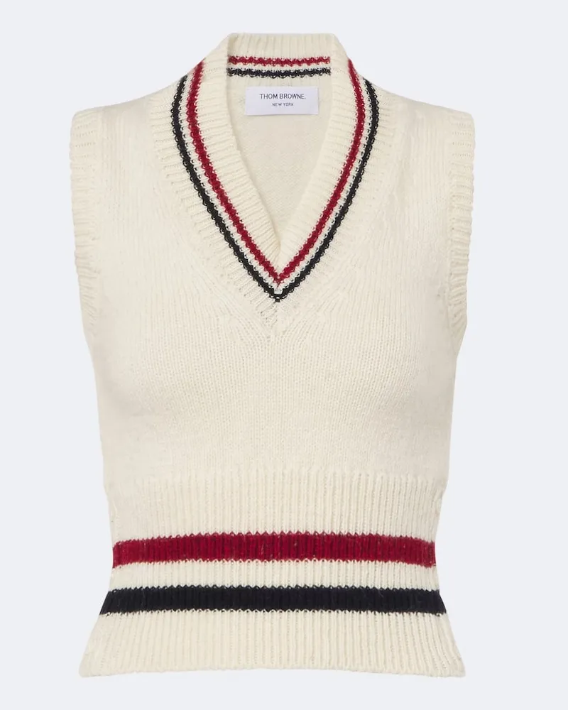 Thom Browne Pullunder Hector Weiß