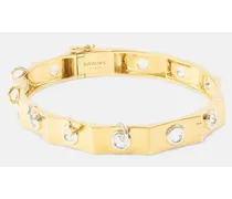 Armband Eyet aus 14kt Gelb- und Weissgold mit Diamanten