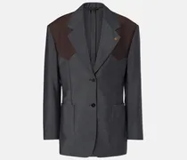 Blazer Medusa aus Wolle und Mohair