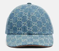 Baseballcap GG aus Baumwoll-Canvas