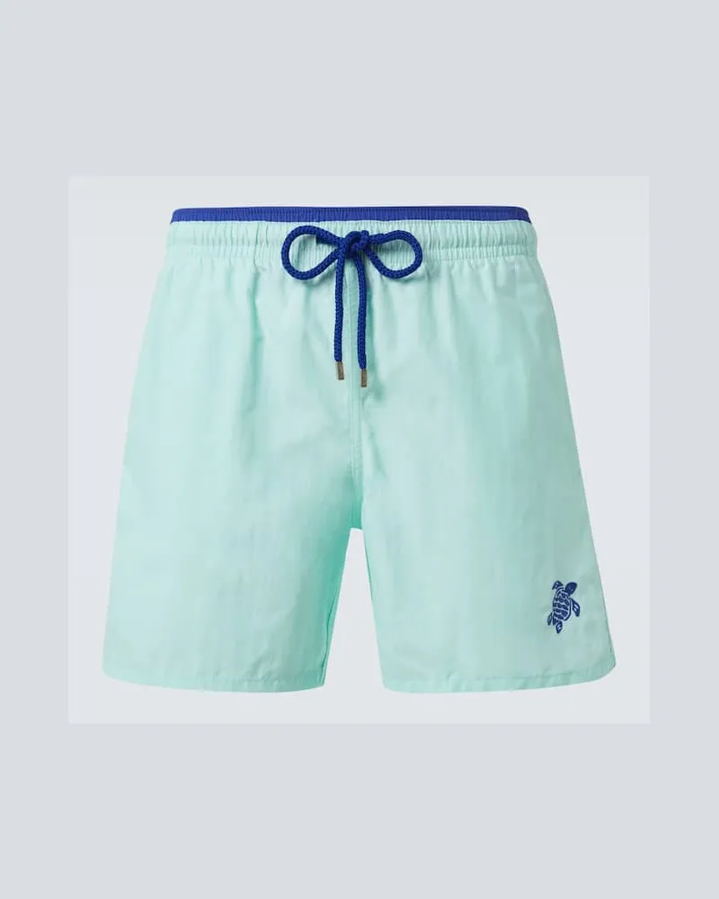 Vilebrequin Badeshorts Moka Blau