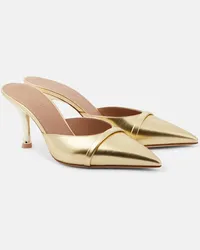 Malone Souliers Mules Joella 70 aus Metallic-Leder Gold