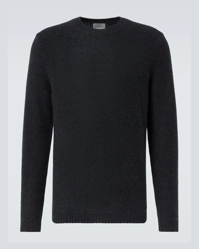 Le Kasha 1918 Pullover Gstaad aus Kaschmir Blau