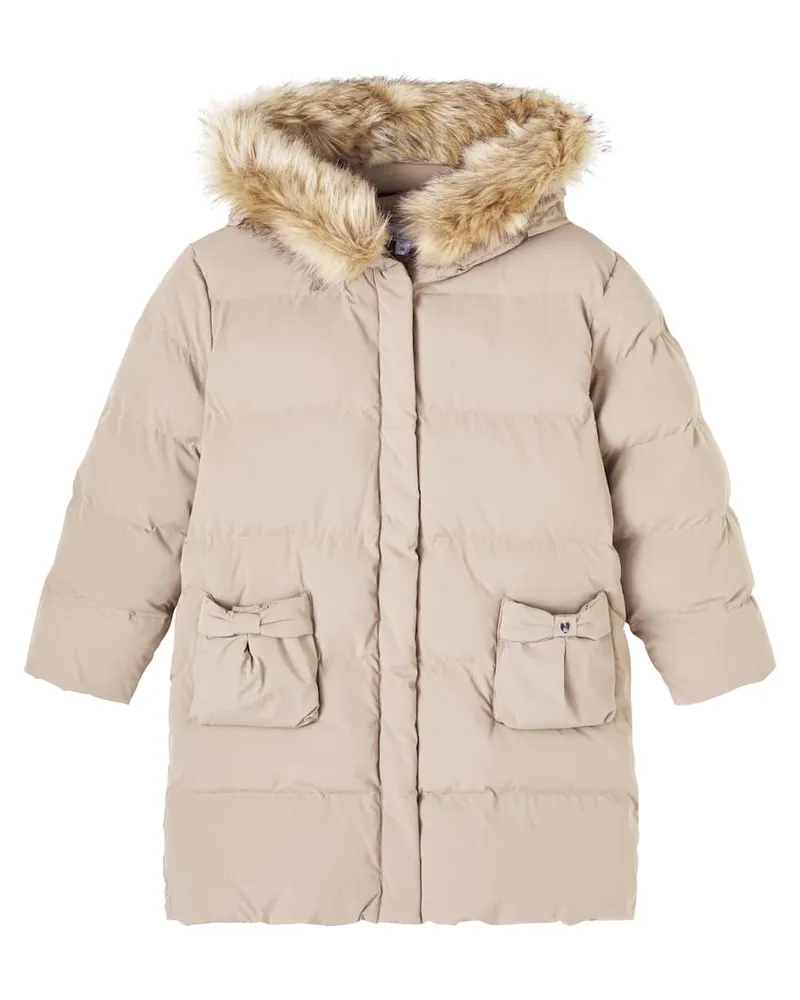 Tartine et Chocolat Daunenmantel Beige
