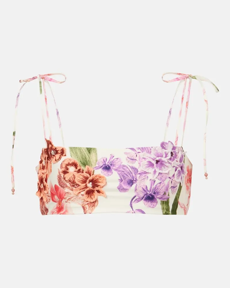 AGUA BENDITA Bikini-Oberteil Multicolor