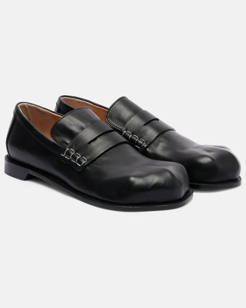 J.W.Anderson Loafers Kate aus Leder Schwarz