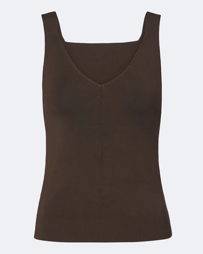 Joseph Tanktop Talos aus Strick Grün