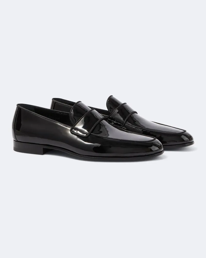 Magnanni Loafers Jasper II aus Lackleder Schwarz