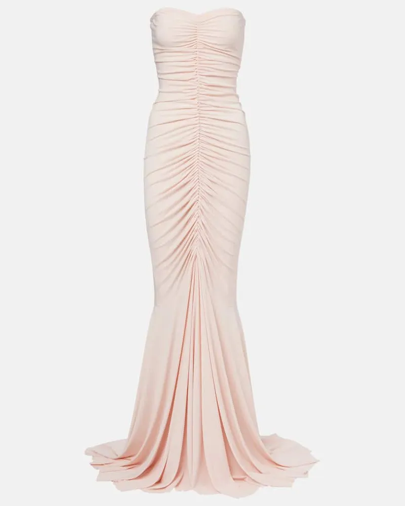 Norma Kamali Robe Rosa