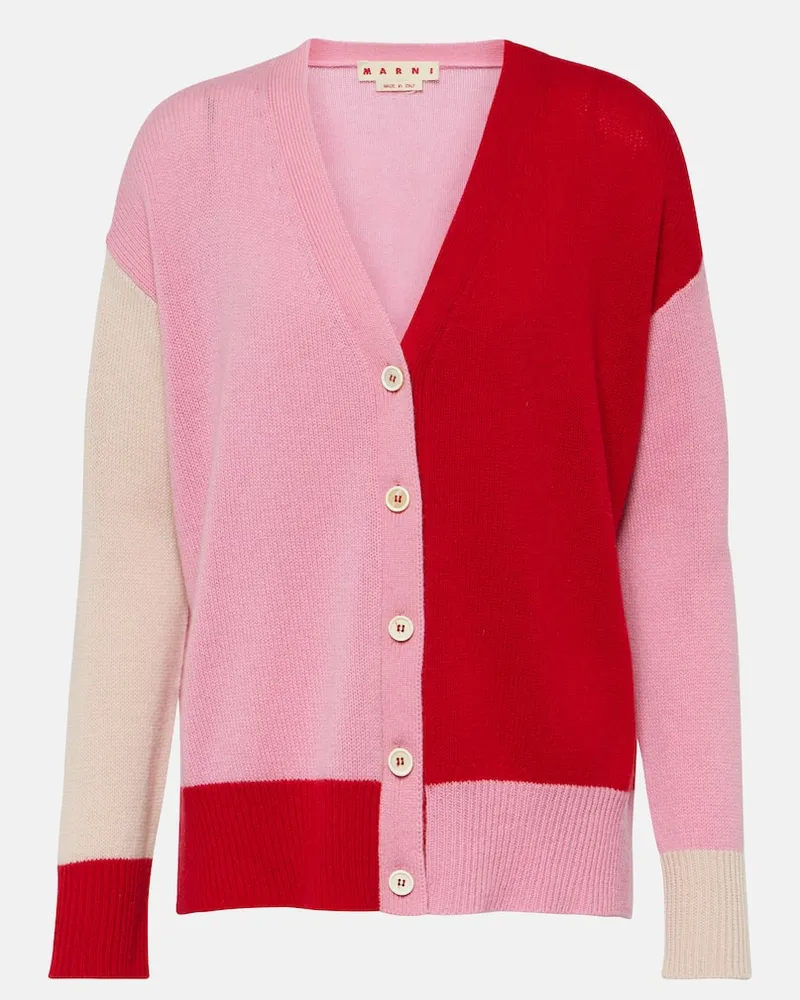 Marni Cardigan aus Kaschmir Multicolor