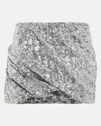 ATTICO Minirock Silber