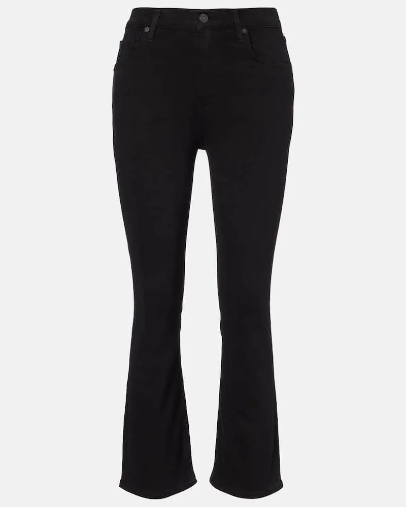 Citizens of humanity Mid-Rise Bootcut Jeans Isola Schwarz