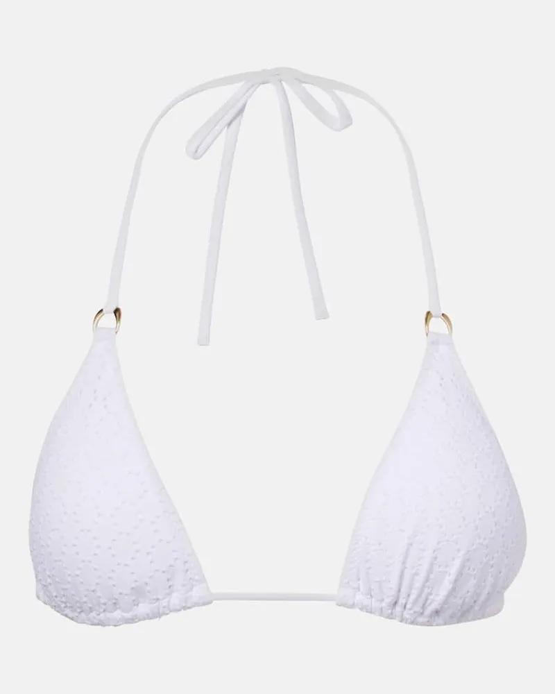 Melissa Odabash Bikini-Oberteil Puglia Weiß