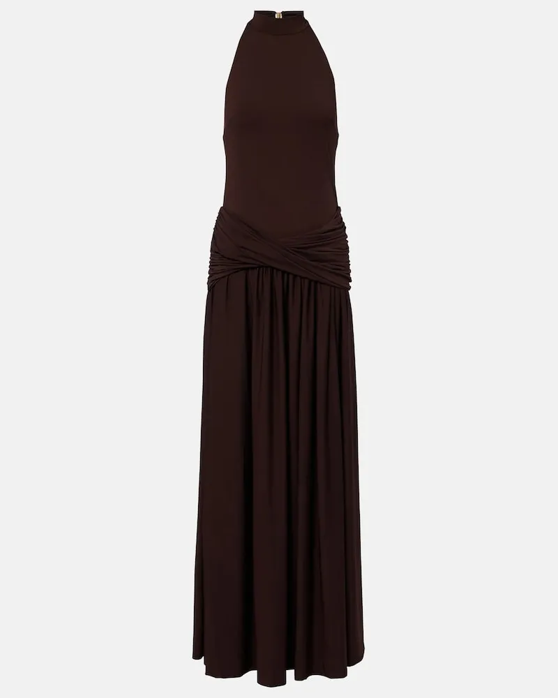 BANANHOT Maxikleid Zoya Braun
