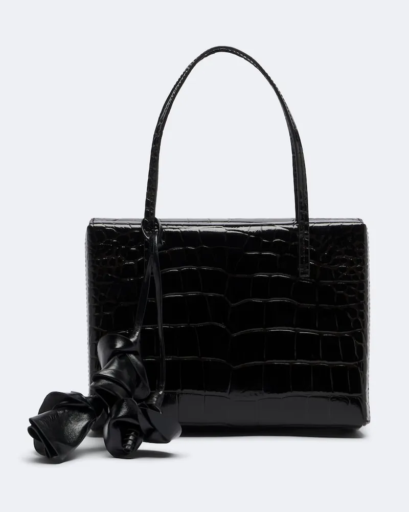 Magda Butrym Schultertasche Barbara Medium aus Leder Braun