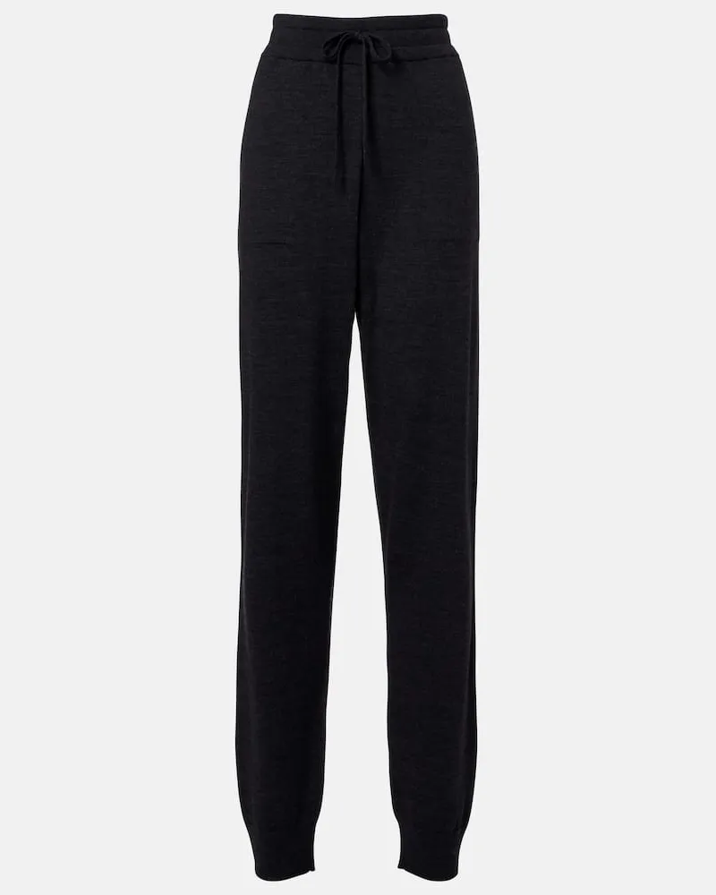 TOD'S Gerade Hose aus Schurwolle Grau