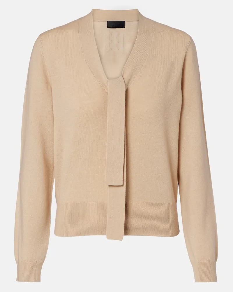 Nili Lotan Pullover Genesis aus Kaschmir Beige