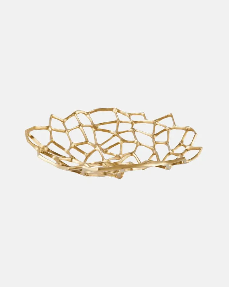 Tom Dixon Deko-Schale Bone Large Gold