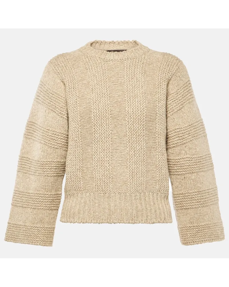 Loro Piana Pullover Mashu aus Kaschmir Beige