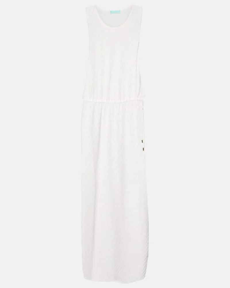 Melissa Odabash Maxikleid Mia aus Häkelstrick Beige
