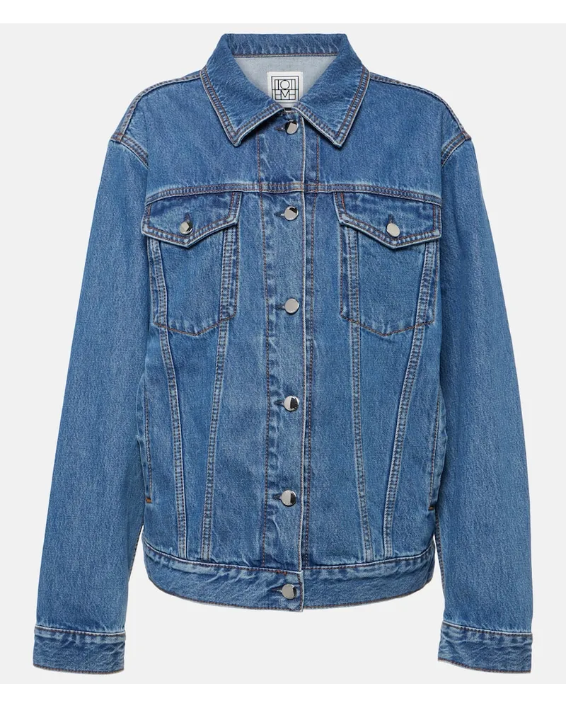 Totême Jeansjacke Blau