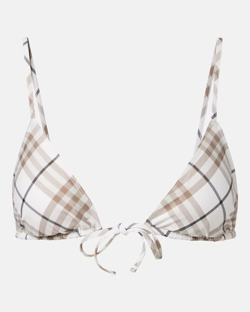 Burberry Bikini-Oberteil Burberry Check Multicolor