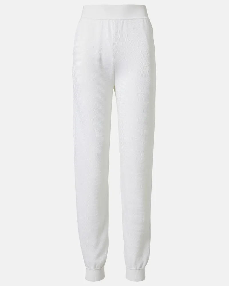Loro Piana Jogginghose Dora Baltea Weiß
