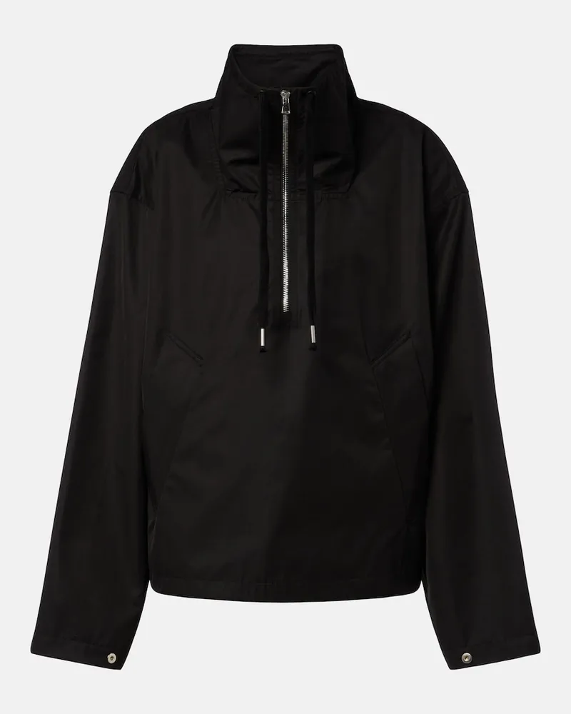 AGOLDE Jacke aus einem Baumwollgemisch Schwarz