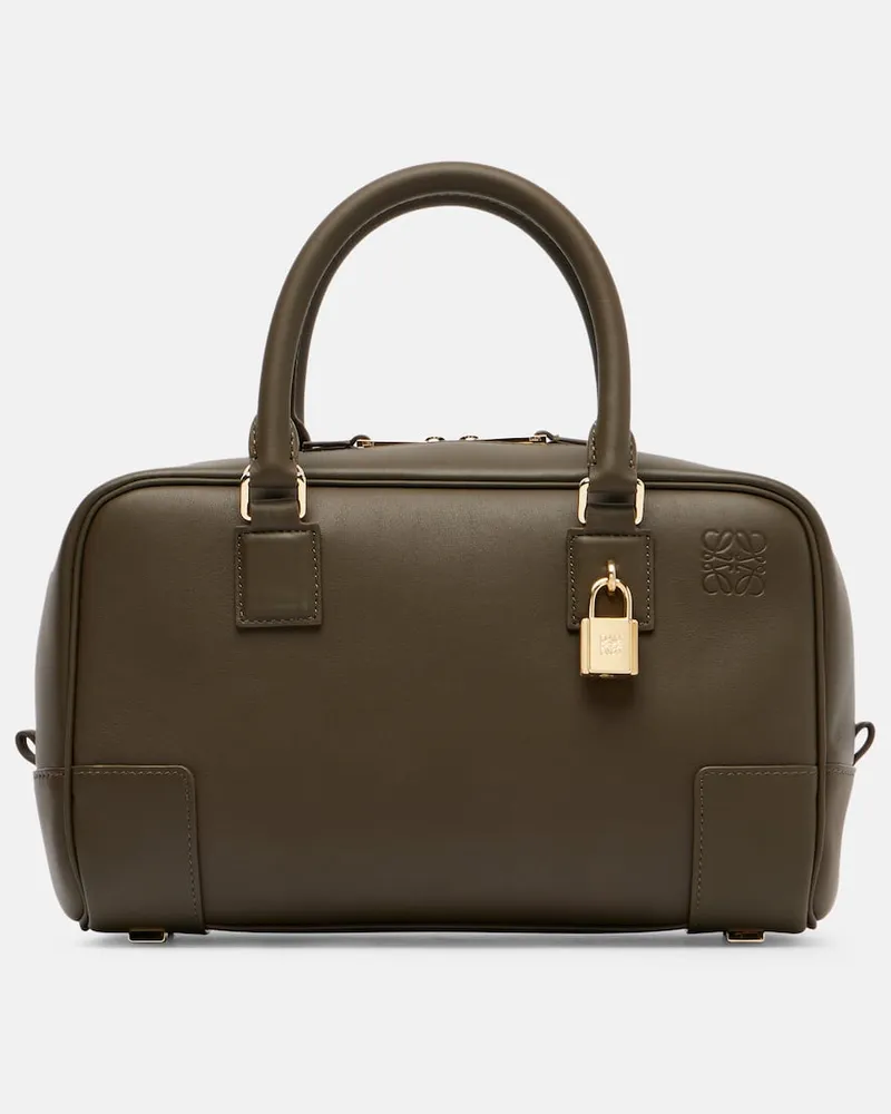 Loewe Tote Bag Amazona 23 aus Leder Grün