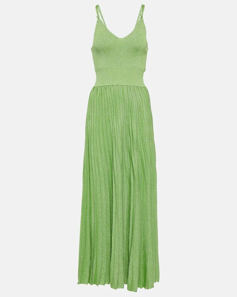 Proenza Schouler Maxikleid aus Strick Grün