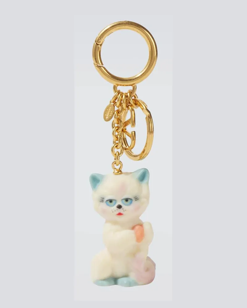 Valentino Garavani Schlüsselanhänger Le Chat De La Maison Multicolor