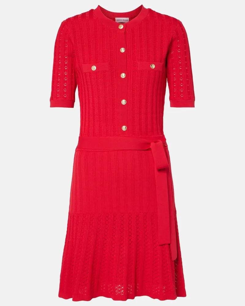 Rebecca Vallance Minikleid Lucy Rot