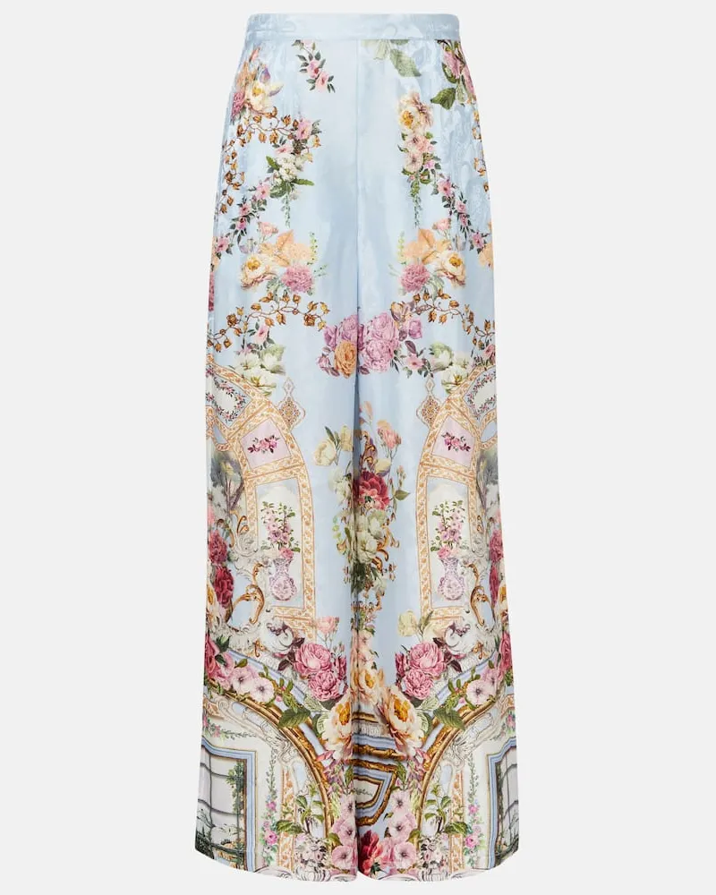 Camilla Weite Hose Tiled In Time Multicolor