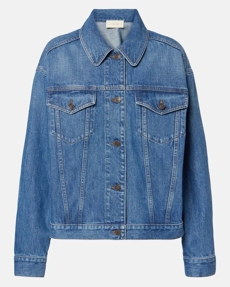 The Row Jeansjacke Sebilia Blau