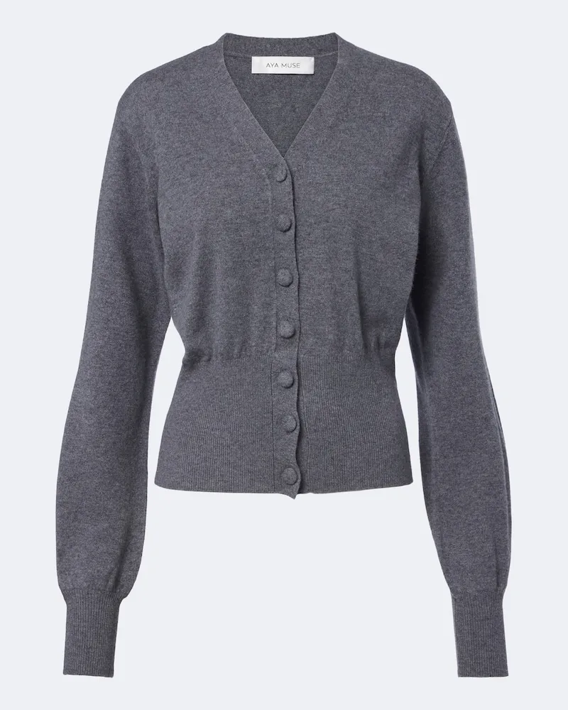 Aya Muse Cardigan Costa Grau