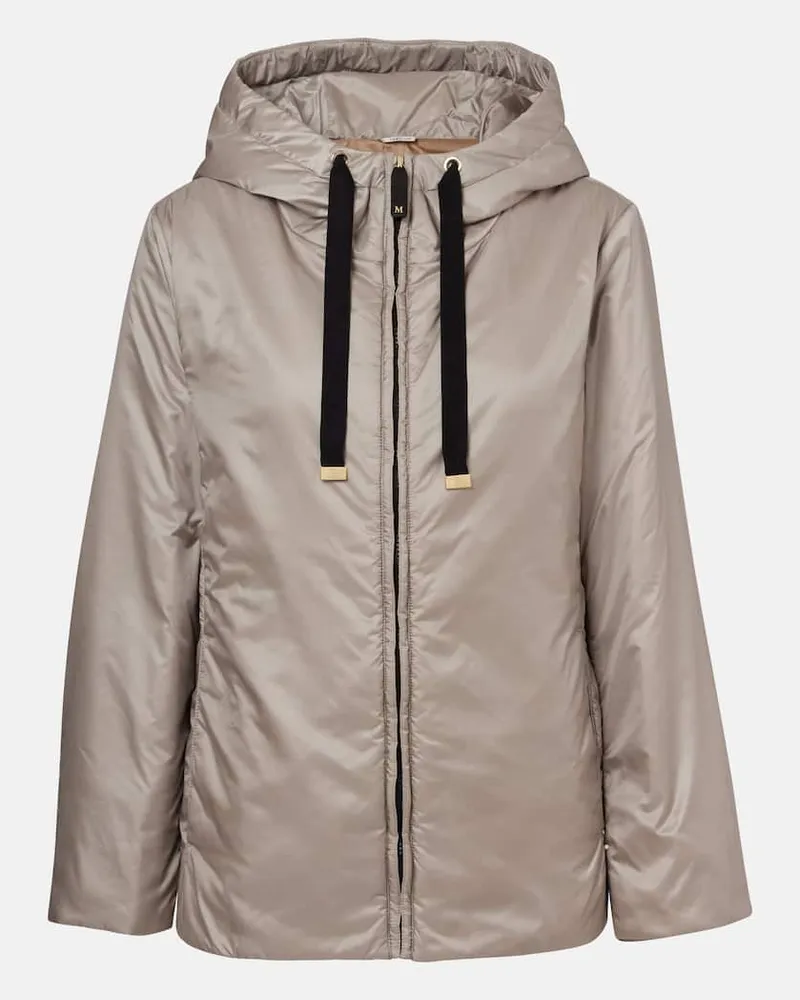Max Mara The Cube Jacke Greenh aus Canvas Grau