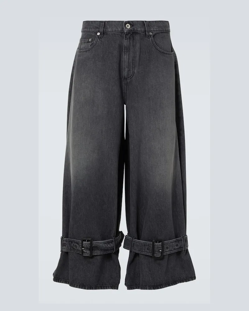 J.W.Anderson Wide-Leg Jeans Grau