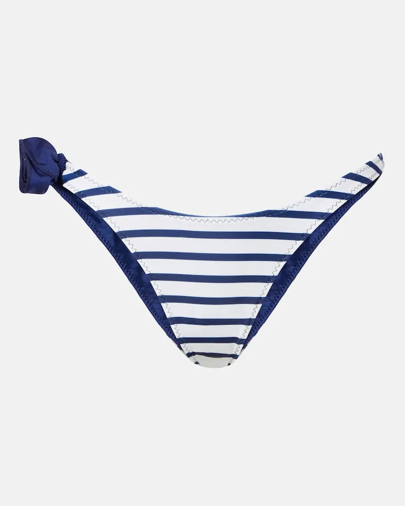 SAME Bikini-Höschen Rose 90s Blau